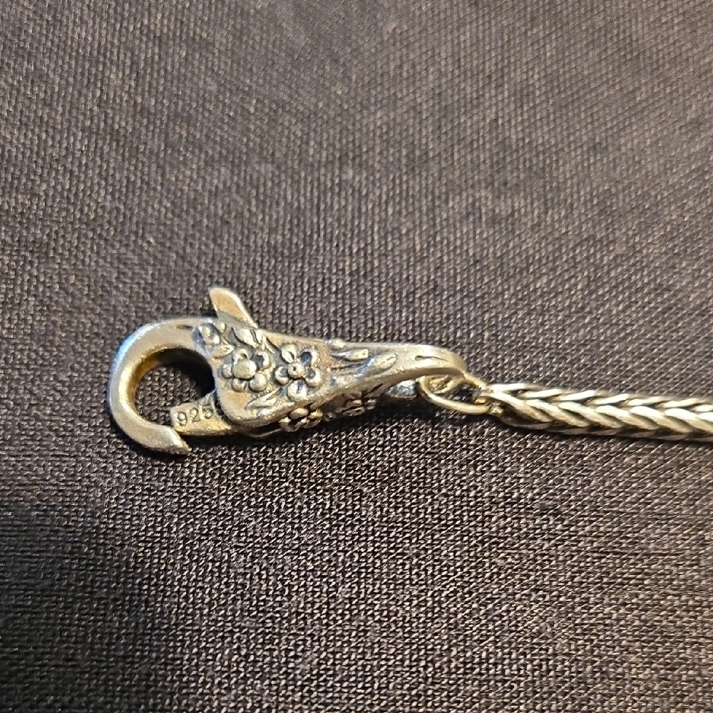 Trollbeads Sterling Silver Foxtail Bracelet - Picture 3 of 8